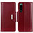 Coque Portefeuille Livre Cuir Etui Clapet M13L pour Sony Xperia 5 III SO-53B Rouge