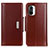 Coque Portefeuille Livre Cuir Etui Clapet M13L pour Xiaomi Poco F3 5G Marron