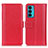 Coque Portefeuille Livre Cuir Etui Clapet M14L pour Motorola Moto Edge 20 5G Rouge