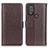 Coque Portefeuille Livre Cuir Etui Clapet M14L pour Motorola Moto G Play (2023) Marron