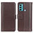 Coque Portefeuille Livre Cuir Etui Clapet M14L pour Motorola Moto G40 Fusion Marron