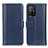 Coque Portefeuille Livre Cuir Etui Clapet M14L pour Oppo A94 5G Bleu