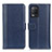 Coque Portefeuille Livre Cuir Etui Clapet M14L pour Realme 8 5G Bleu