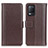 Coque Portefeuille Livre Cuir Etui Clapet M14L pour Realme 9 5G India Marron