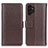 Coque Portefeuille Livre Cuir Etui Clapet M14L pour Samsung Galaxy A13 5G Marron