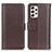 Coque Portefeuille Livre Cuir Etui Clapet M14L pour Samsung Galaxy A53 5G Marron