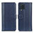 Coque Portefeuille Livre Cuir Etui Clapet M14L pour Samsung Galaxy M32 4G Bleu