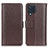 Coque Portefeuille Livre Cuir Etui Clapet M14L pour Samsung Galaxy M32 4G Marron