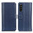 Coque Portefeuille Livre Cuir Etui Clapet M14L pour Sony Xperia 10 III SO-52B Bleu