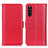 Coque Portefeuille Livre Cuir Etui Clapet M14L pour Sony Xperia 10 III SO-52B Rouge