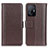 Coque Portefeuille Livre Cuir Etui Clapet M14L pour Xiaomi Mi 11T 5G Marron