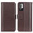 Coque Portefeuille Livre Cuir Etui Clapet M14L pour Xiaomi POCO M3 Pro 5G Marron