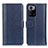 Coque Portefeuille Livre Cuir Etui Clapet M14L pour Xiaomi Poco X3 GT 5G Bleu