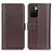 Coque Portefeuille Livre Cuir Etui Clapet M14L pour Xiaomi Redmi 10 4G Marron