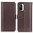 Coque Portefeuille Livre Cuir Etui Clapet M14L pour Xiaomi Redmi K40 Pro 5G Marron