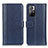 Coque Portefeuille Livre Cuir Etui Clapet M14L pour Xiaomi Redmi Note 11 5G Bleu