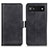 Coque Portefeuille Livre Cuir Etui Clapet M15L pour Google Pixel 6a 5G Noir