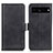 Coque Portefeuille Livre Cuir Etui Clapet M15L pour Google Pixel 7 Pro 5G Noir