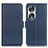 Coque Portefeuille Livre Cuir Etui Clapet M15L pour Huawei Honor 90 5G Bleu