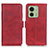 Coque Portefeuille Livre Cuir Etui Clapet M15L pour Motorola Moto Edge 40 5G Rouge