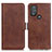 Coque Portefeuille Livre Cuir Etui Clapet M15L pour Motorola Moto G Play (2023) Marron