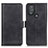 Coque Portefeuille Livre Cuir Etui Clapet M15L pour Motorola Moto G Play Gen 2 Noir