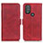 Coque Portefeuille Livre Cuir Etui Clapet M15L pour Motorola Moto G Play Gen 2 Rouge