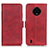 Coque Portefeuille Livre Cuir Etui Clapet M15L pour Nokia C200 Rouge