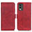 Coque Portefeuille Livre Cuir Etui Clapet M15L pour Nokia C210 Rouge