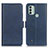 Coque Portefeuille Livre Cuir Etui Clapet M15L pour Nokia C31 Bleu