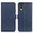 Coque Portefeuille Livre Cuir Etui Clapet M15L pour Nokia C32 Bleu