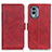 Coque Portefeuille Livre Cuir Etui Clapet M15L pour Nokia X30 5G Rouge