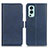 Coque Portefeuille Livre Cuir Etui Clapet M15L pour OnePlus Nord 2 5G Bleu