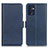 Coque Portefeuille Livre Cuir Etui Clapet M15L pour OnePlus Nord CE 2 5G Bleu