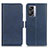 Coque Portefeuille Livre Cuir Etui Clapet M15L pour OnePlus Nord N300 5G Bleu