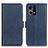 Coque Portefeuille Livre Cuir Etui Clapet M15L pour Oppo F21 Pro 4G Bleu