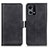 Coque Portefeuille Livre Cuir Etui Clapet M15L pour Oppo F21 Pro 4G Noir