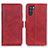 Coque Portefeuille Livre Cuir Etui Clapet M15L pour Oppo K9 Pro 5G Rouge