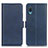 Coque Portefeuille Livre Cuir Etui Clapet M15L pour Samsung Galaxy A02 Bleu
