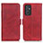 Coque Portefeuille Livre Cuir Etui Clapet M15L pour Samsung Galaxy A82 5G Rouge