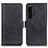 Coque Portefeuille Livre Cuir Etui Clapet M15L pour Sony Xperia 1 IV Noir