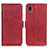 Coque Portefeuille Livre Cuir Etui Clapet M15L pour Sony Xperia Ace III SO-53C Rouge