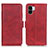 Coque Portefeuille Livre Cuir Etui Clapet M15L pour Xiaomi Redmi A2 Rouge