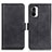 Coque Portefeuille Livre Cuir Etui Clapet M15L pour Xiaomi Redmi K40 Pro+ Plus 5G Noir