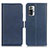 Coque Portefeuille Livre Cuir Etui Clapet M15L pour Xiaomi Redmi Note 10 Pro 4G Bleu