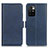 Coque Portefeuille Livre Cuir Etui Clapet M15L pour Xiaomi Redmi Note 11 4G (2021) Bleu