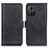 Coque Portefeuille Livre Cuir Etui Clapet M15L pour Xiaomi Redmi Note 12R Pro 5G Noir