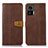 Coque Portefeuille Livre Cuir Etui Clapet M16L pour Motorola Moto Edge 30 Lite 5G Marron