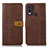 Coque Portefeuille Livre Cuir Etui Clapet M16L pour Nokia C22 Marron