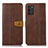 Coque Portefeuille Livre Cuir Etui Clapet M16L pour Nokia G100 Marron